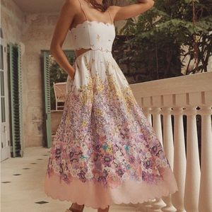 Zimmermann Jude Scallop Dress, 0P